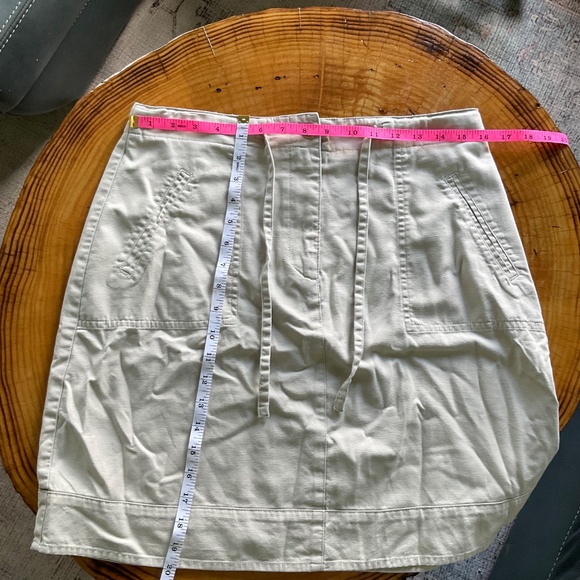 The Territory Ahead Tan Beige Khaki Skirt w/ Pockets Women’s Size 8 - Picture 2 of 8